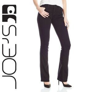 Joes Black Cotton CMKH5232 Boot Cut Leg Jeans 25